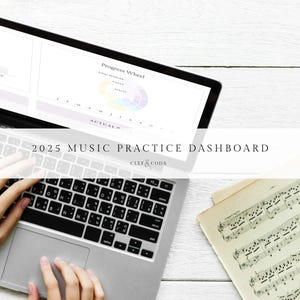 Music Practice Dashboard 2025