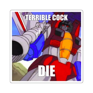 Transformers Starscream Sticker