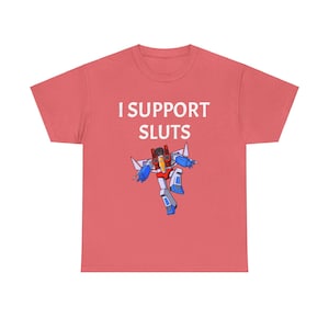 Transformers G1 Starscream Unisex Heavy Cotton Tee