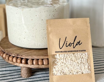 Masa madre deshidratada, kit para hornear pan