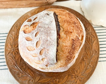 Receta de pan dulce artesanal de masa madre (descarga digital)