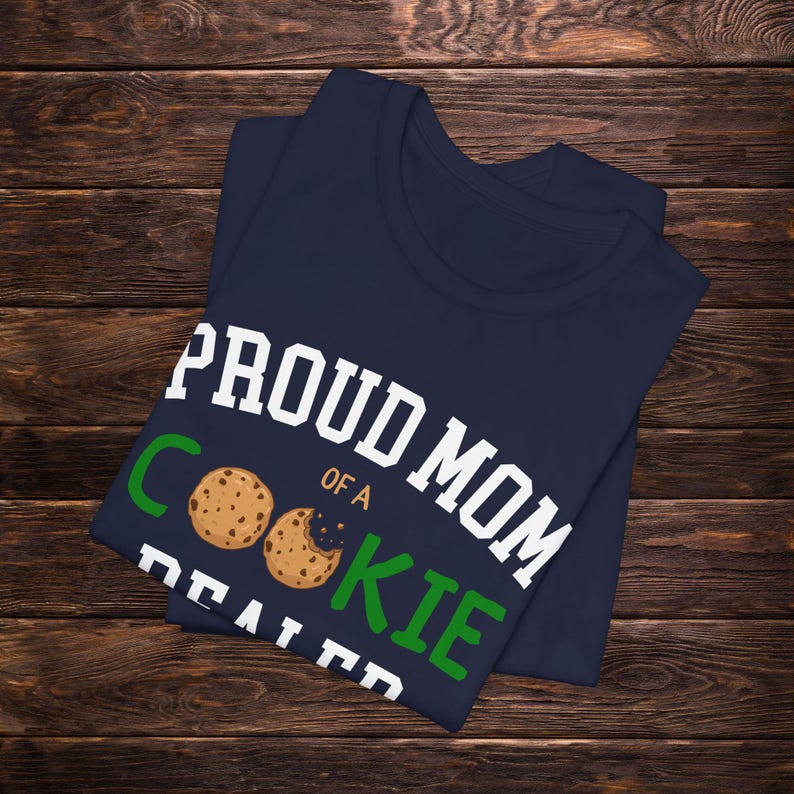 Girl Scout Mom Shirt | Proud Mom of a Cookie Dealer Gift image 19