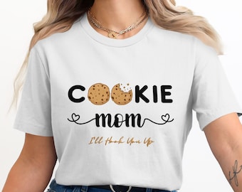 Girl Scout Mom Shirt, Cookie Mom Shirt, Girl scout cookie Tshirt, Girl Scout Mom Cookie Dealer shirt, Cookie Dealer Gift, Scout Mom Life