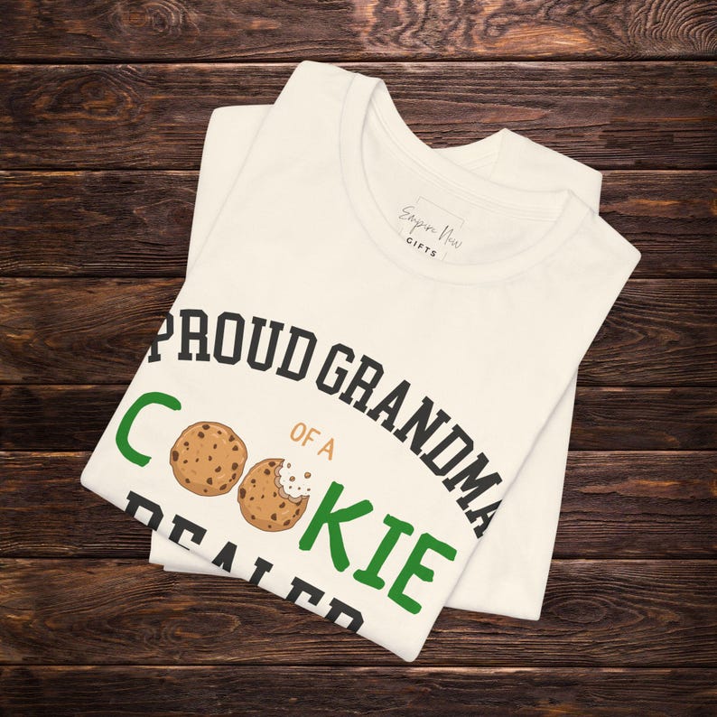 Girl Scout Grandma Shirt | Proud Grandma of a Cookie Dealer Gift image 14