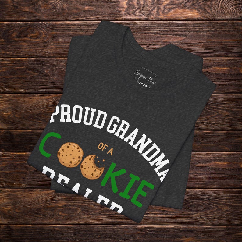 Girl Scout Grandma Shirt | Proud Grandma of a Cookie Dealer Gift image 18