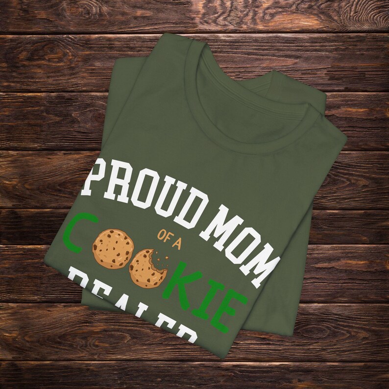 Girl Scout Mom Shirt | Proud Mom of a Cookie Dealer Gift image 15