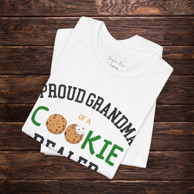 Girl Scout Grandma Shirt | Proud Grandma of a Cookie Dealer Gift image 12