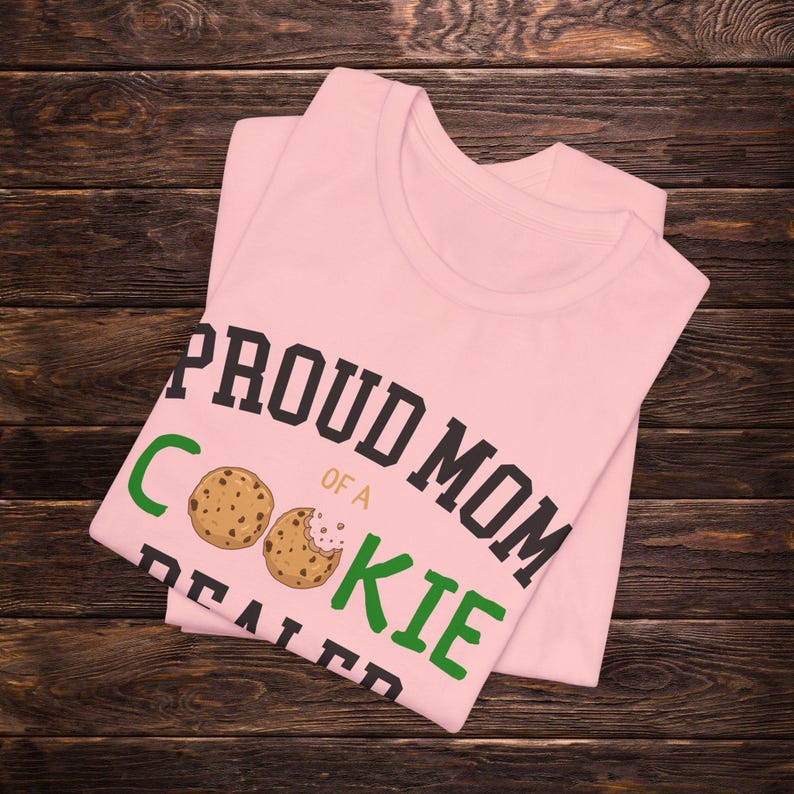 Girl Scout Mom Shirt | Proud Mom of a Cookie Dealer Gift image 20