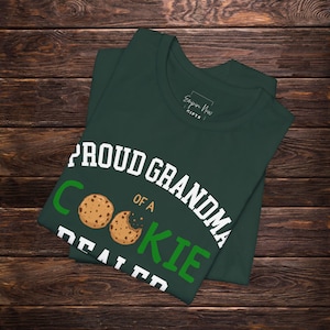 Girl Scout Grandma Shirt | Proud Grandma of a Cookie Dealer Gift image 16