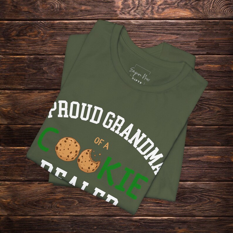 Girl Scout Grandma Shirt | Proud Grandma of a Cookie Dealer Gift image 15