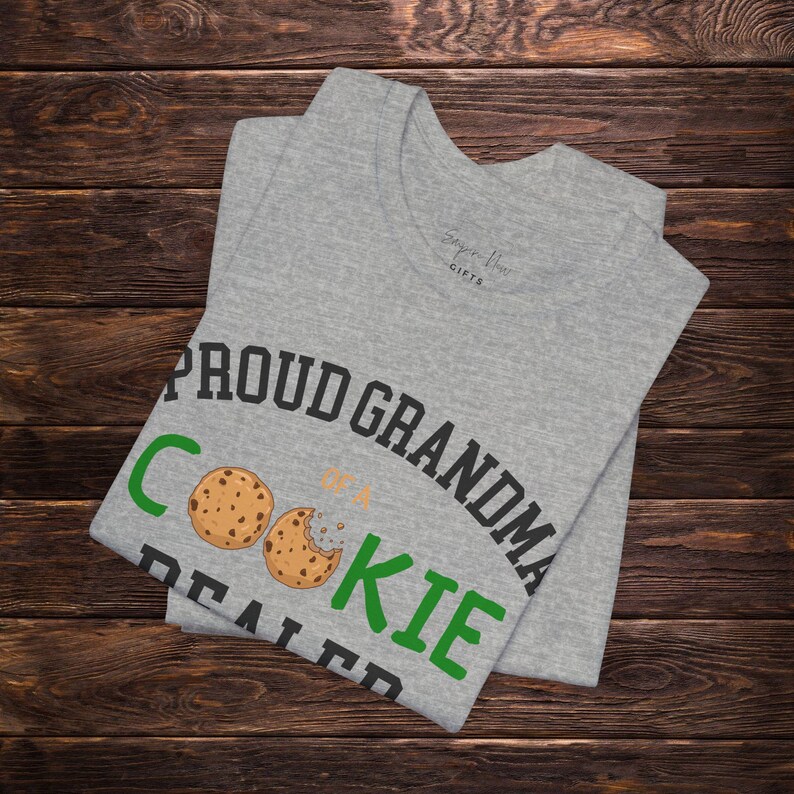 Girl Scout Grandma Shirt | Proud Grandma of a Cookie Dealer Gift image 17