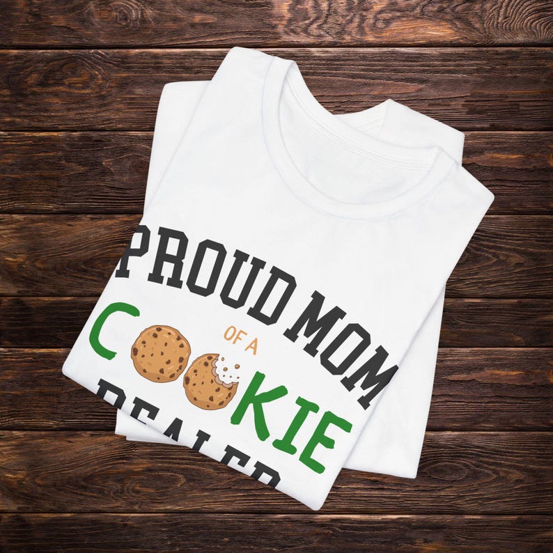 Girl Scout Mom Shirt | Proud Mom of a Cookie Dealer Gift image 12