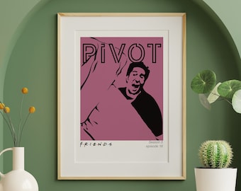 Friends Pivot Wall Art - Digital Download - Pink