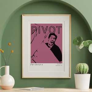 Friends Pivot Wall Art - Digital Download - Pink
