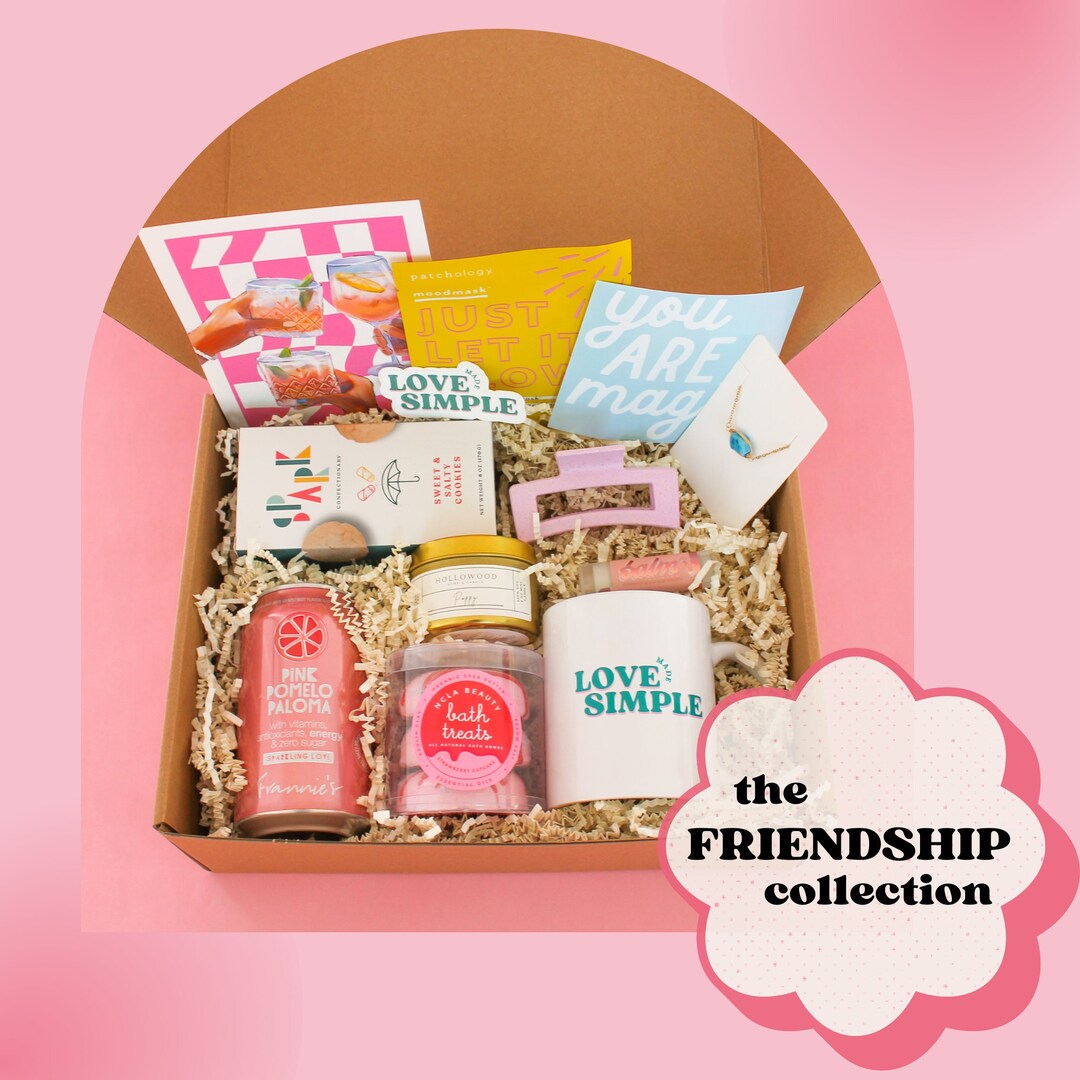 Friendship Gift Box Best Friend Box Besties BFF Friend Etsy