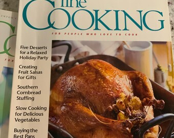 Vintage Fine Cooking Magazine Volume 18