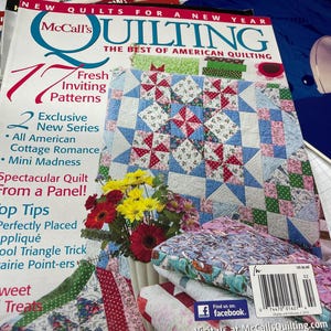 McCall’s Quilting Magazines for   2015