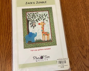 Jack’s Jungle Appliqué Quilt Pattern