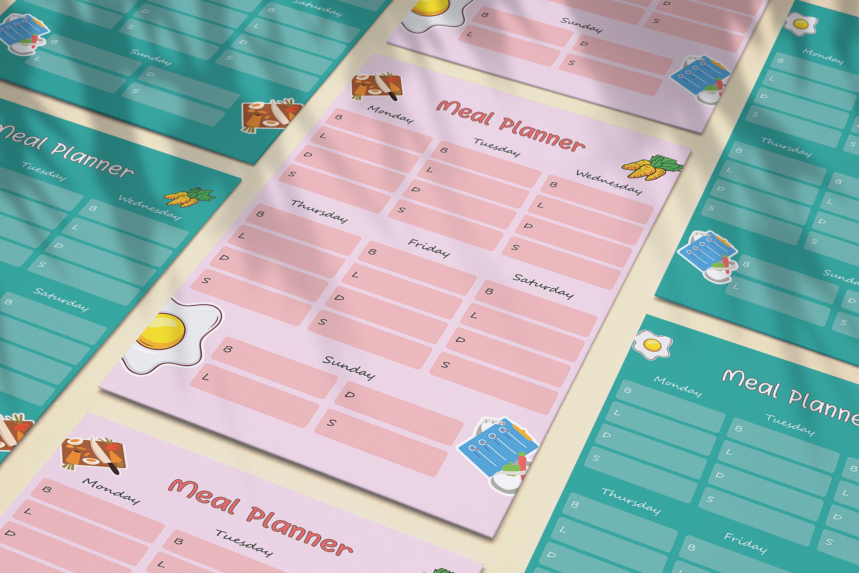 Weekly Meal Planner Meal Planner Template Meal Planner Magnet Meal Weekly Meal Planner Meal Planner Template Meal Planner Magnet Meal