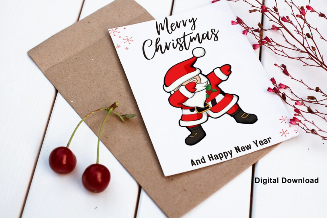 Editable Christmas Card Template Printable Christmas Card - Etsy