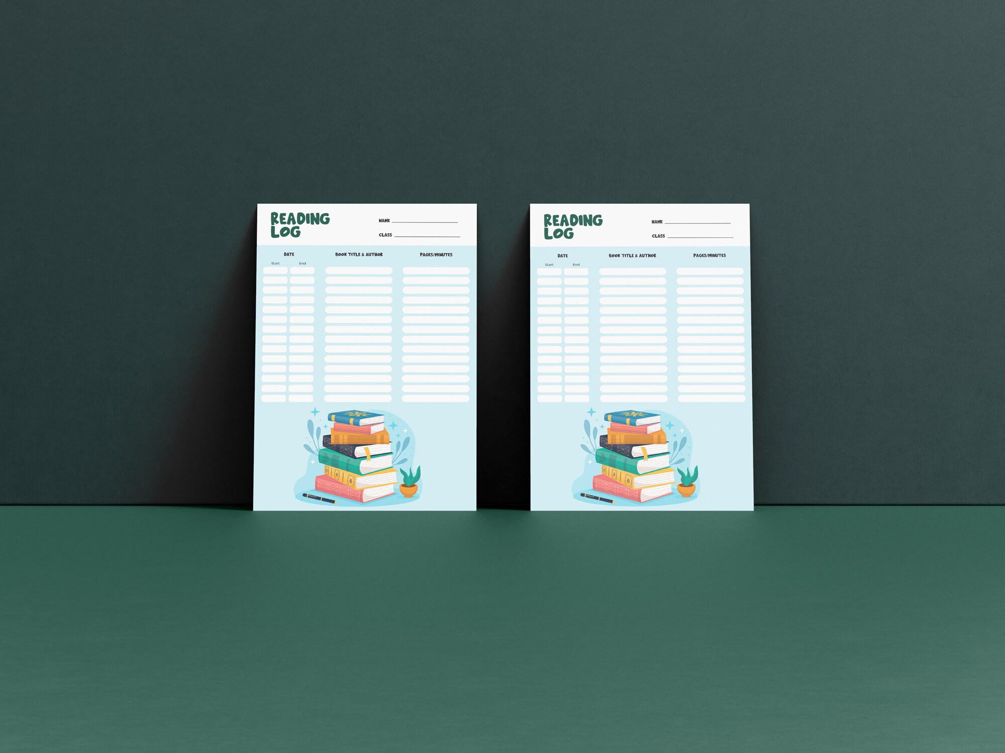 Printable Kids Reading Log Bookmark | Digital Reading Progress Sheet ...