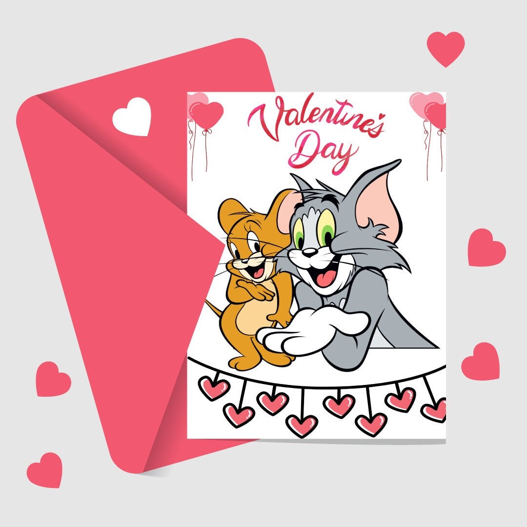Editable Valentine's Day Card, Printable Valentine's Day Card, Canva ...