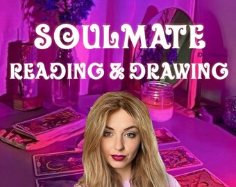 Soulmate beim Lesen und Zeichnen - Tarot Legung. Soulmate Zeichnung. Realistische Zeichnung. Zukünftiger Ehepartner. Tarot Liebeslegung. Psychische Zeichnung