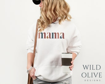 Mama Hoodie - New Mum Gift - Mama Bear - Present for Mums - Mum Hoodie - Mama Sweatshirt - 4XL - 5XL - Gift for Mom - Gift for Her