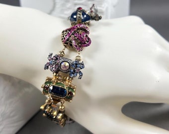 SWEET ROMANCE USA サイン入りステートメントブレスレット / チャームブレスレット