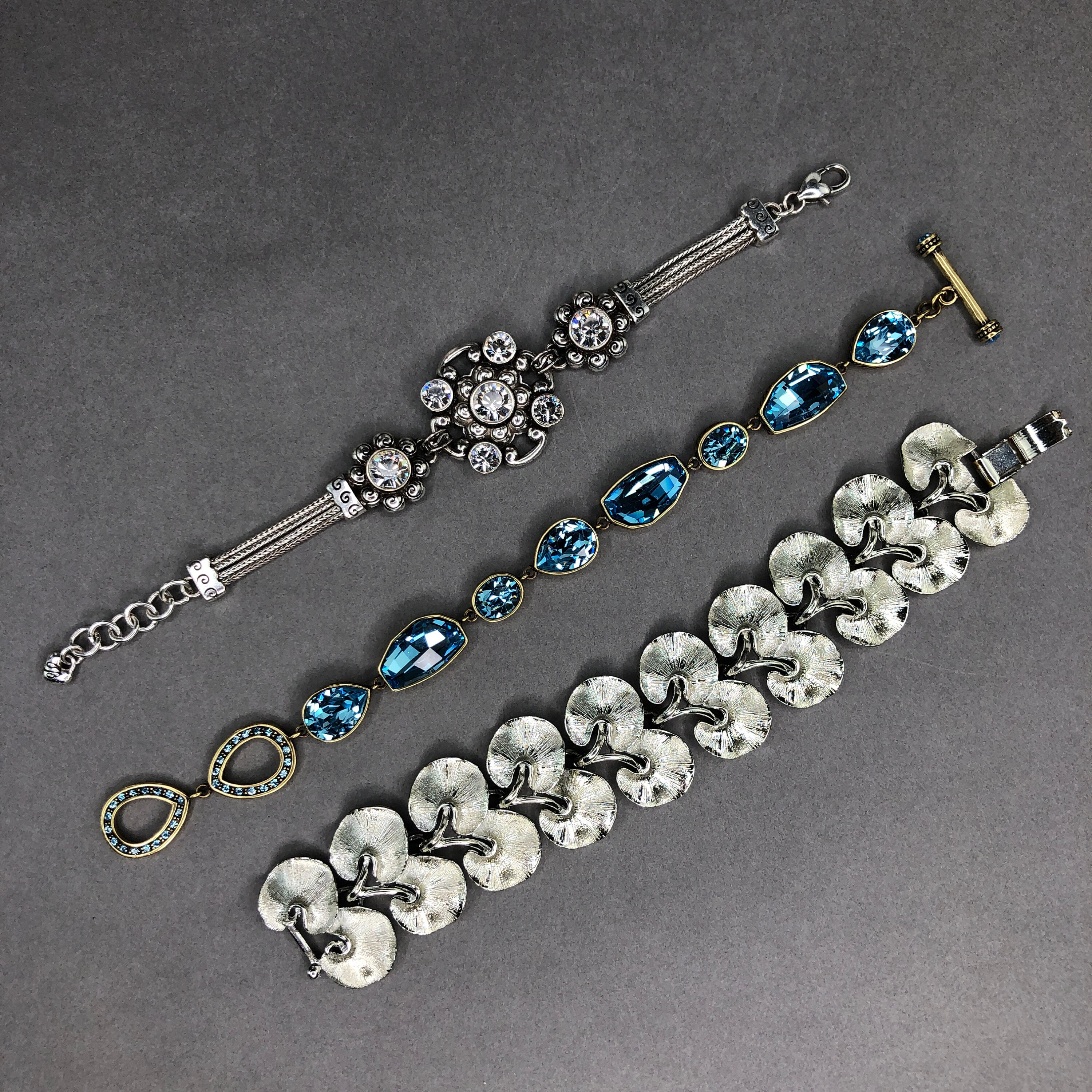 ［お値下げ］SORRELLI  ヴィンテージブレスレット Vintage SORRELLI Silver-colored Victorian Style Bracelet - Etsy