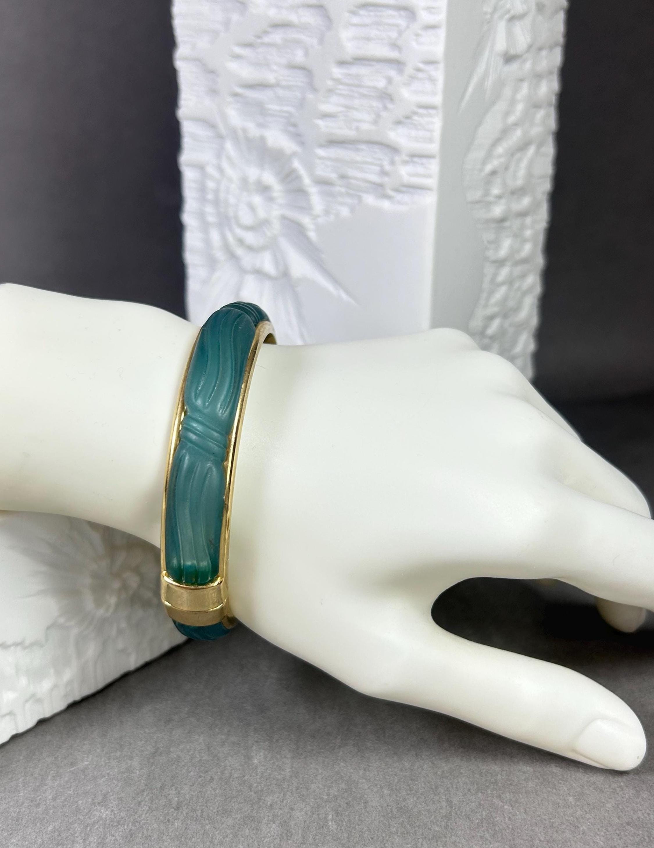 Bracciale rigido in argento con pietre dure – Vicari Gioielli