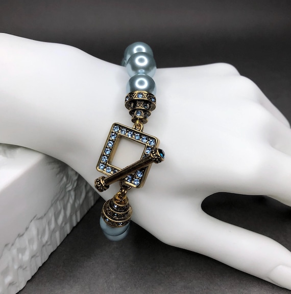 HEIDI DAUS signed "Tantalizing" statement bracele… - image 1