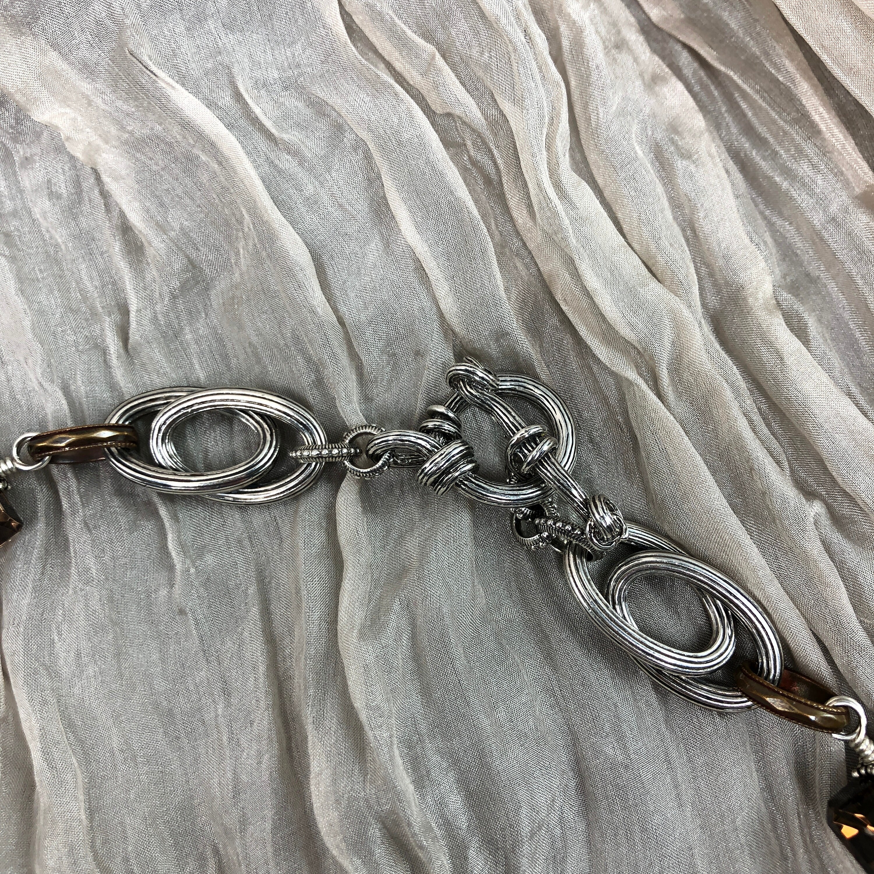 Vintage STEPHEN DWECK Necklace With 5 Large Faceted