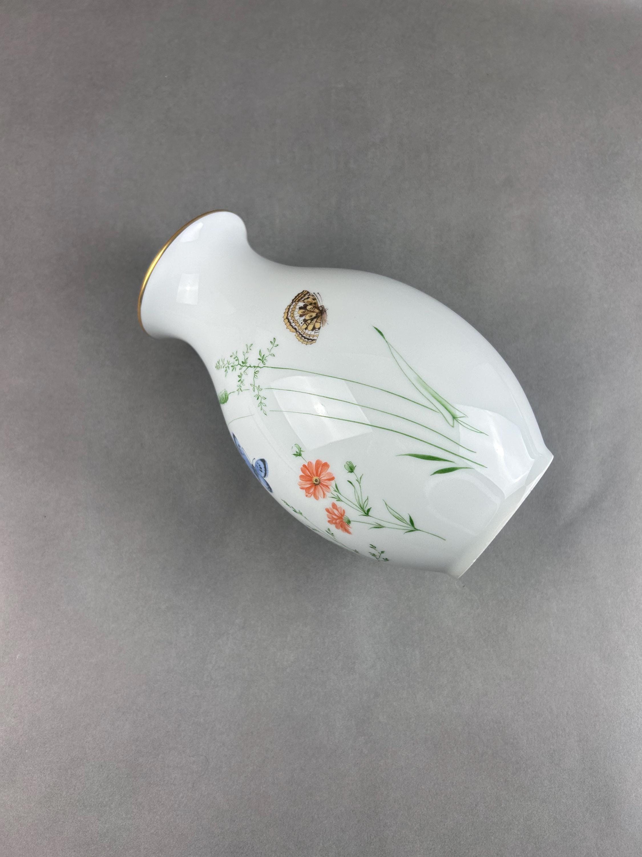 花瓶　フッチェンロイター ミッドセンチュリーの大型磁器花瓶、フッチェンロイター、1950