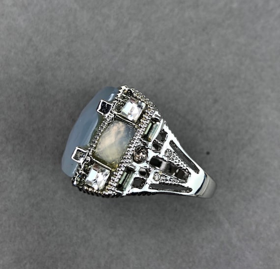 Vintage Statement Cocktailring  mit einem großen … - image 6