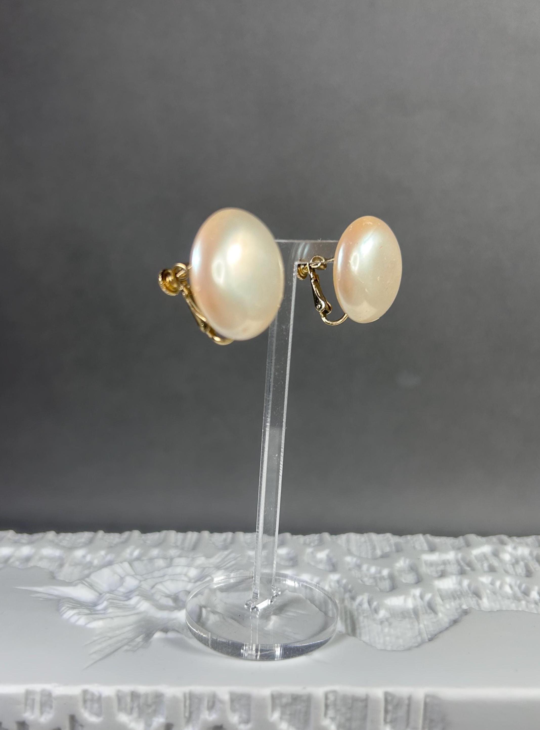 Orecchini vintage in oro 18K e argento con zaffiro e diamanti di tagli – Antichità Galliera