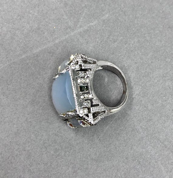 Vintage Statement Cocktailring  mit einem großen … - image 4