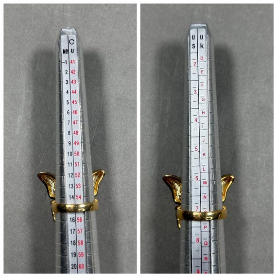 Vintage  Statement Cocktailring SCHMETTERLING mit… - image 8