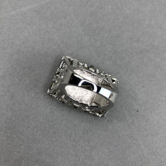 Vintage Statement Cocktailring  mit einem großen … - image 5