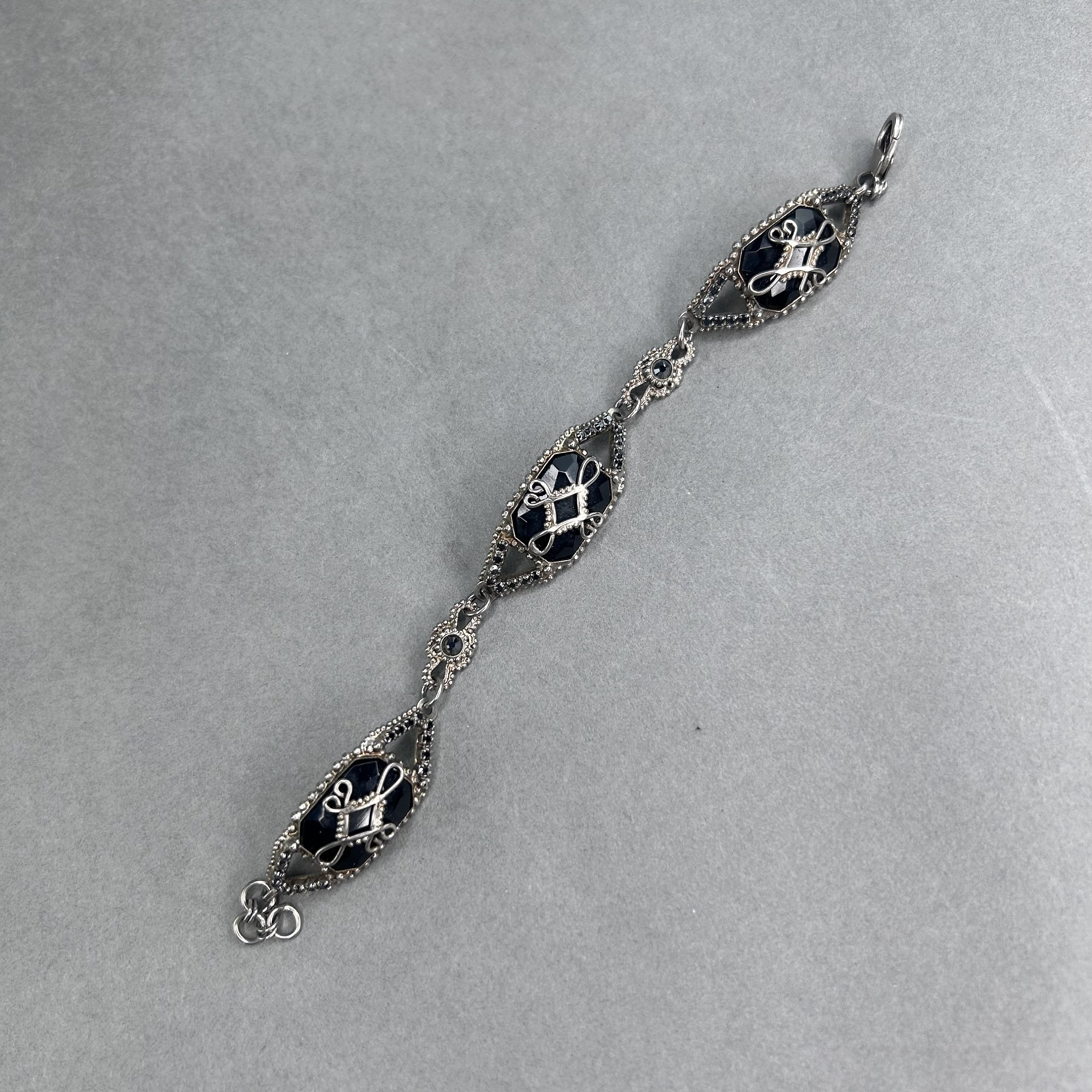 ［お値下げ］SORRELLI  ヴィンテージブレスレット Vintage SORRELLI Silver-colored Victorian Style Bracelet - Etsy
