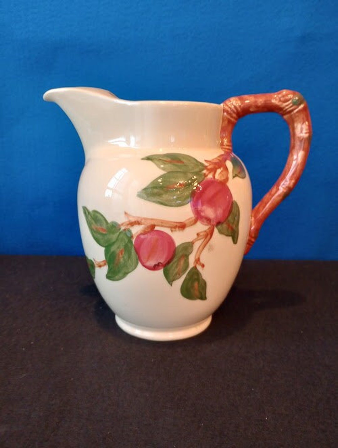 Franciscan Apple Pitcher 9
