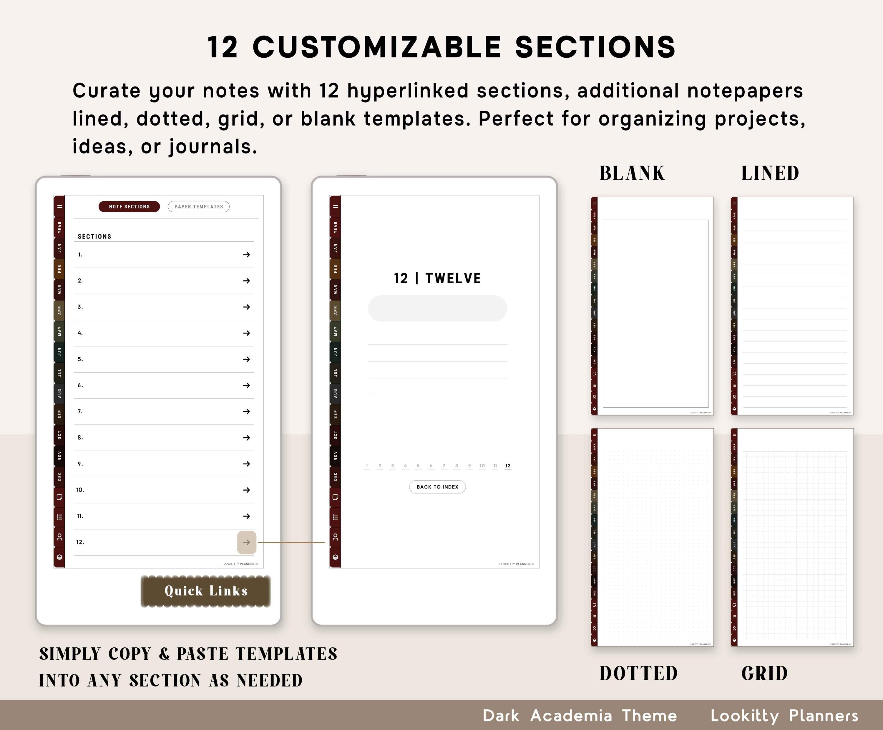 Custom Remarkable Paper Pro MOVE Planner Templates | 2026 + 2027 Daily ...