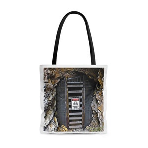 Tote Bag with Colorado&#39;s Mine Entrance