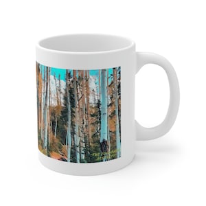 Ceramic Mug 11oz with Colorado&#39;s Aspen Grove