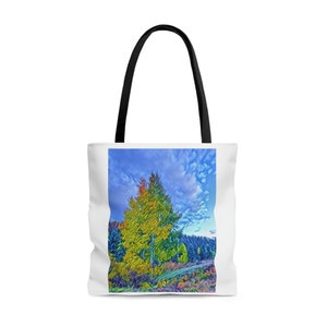 Tote Bag with Colorado&#39;s Aspen Tree