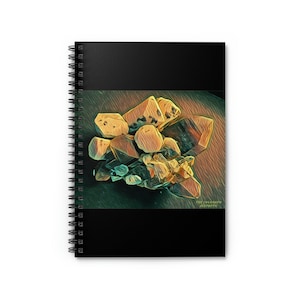 Spiral Notebook - Ruled Line with Colorado&#39;s Crystal Cluster