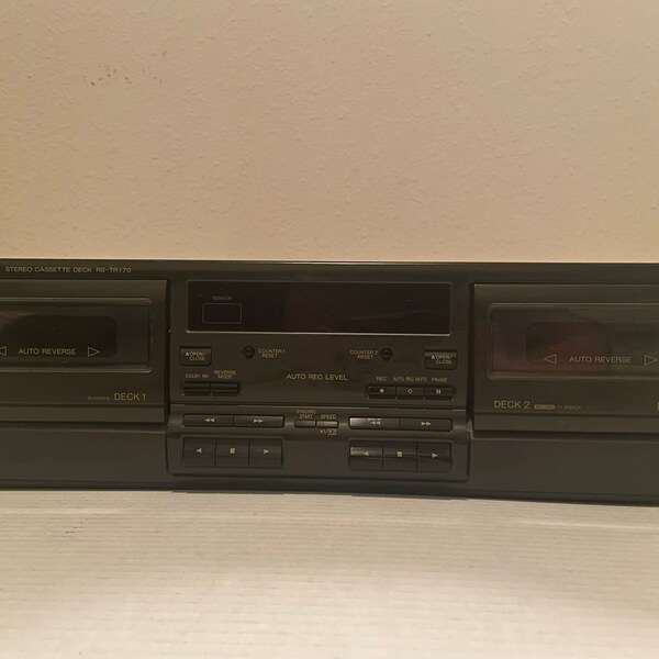 Kit De 2 Courroies Plates Pour Technics RS-TR 575 M 2 - Remplacement Lecteur Cassette