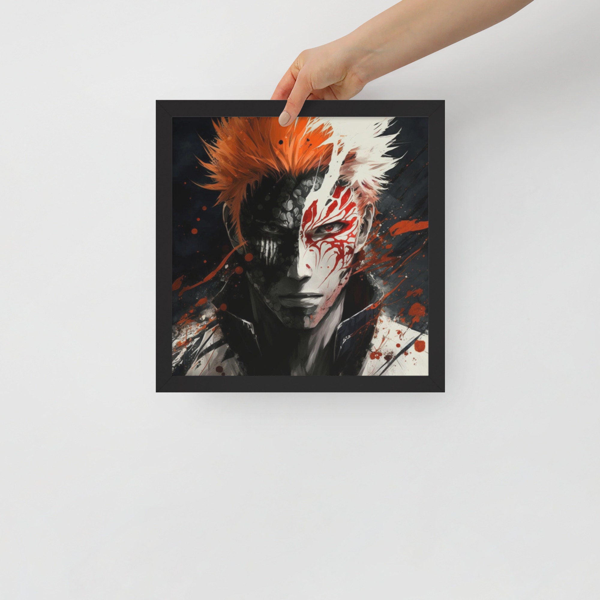 Dark Anime Kurosaki Ichigo Final Getsuga Tenshou Matte Finish Poster Paper  Print - Animation & Cartoons posters in India - Buy art, film, design,  movie, music, nature and educational paintings/wallpapers at