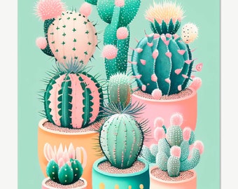 Cute Cactus Garden Assortment