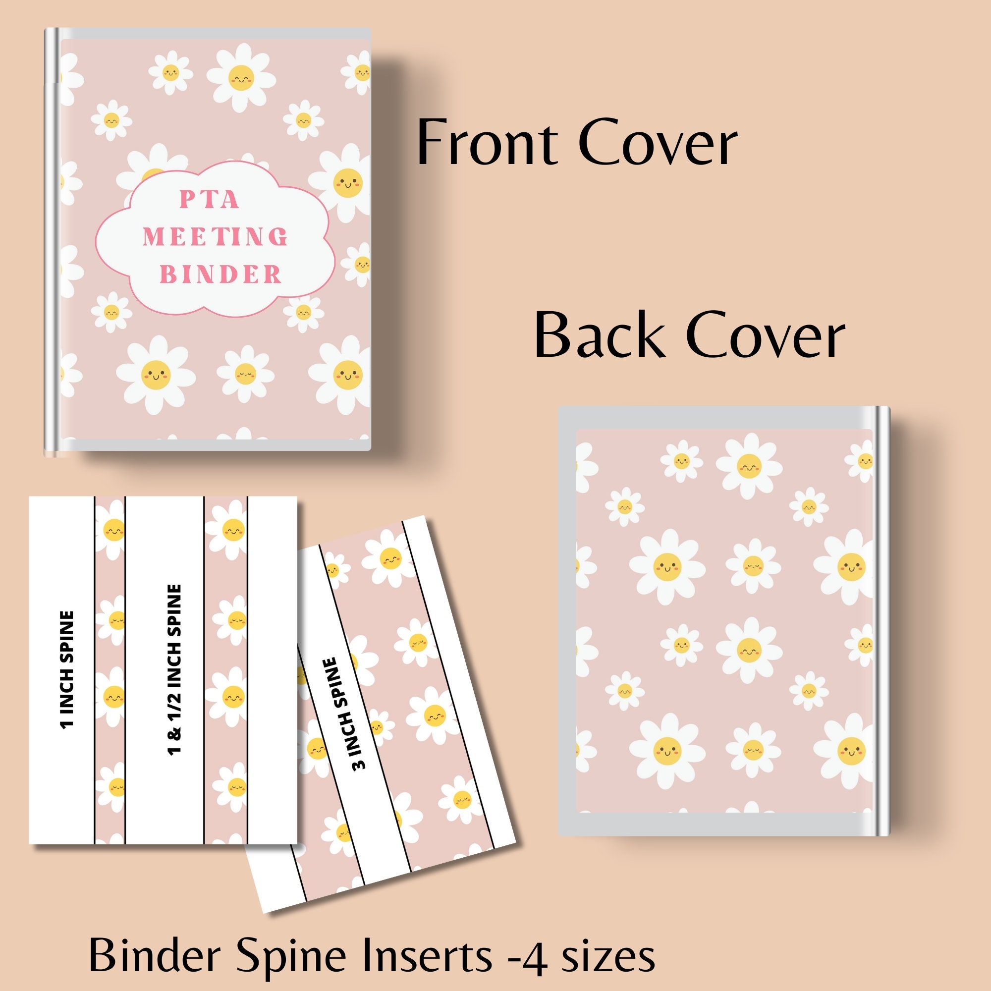 PTA Binder, PTA Meeting Binder, PTA Forms, Pta Printable Planner ...